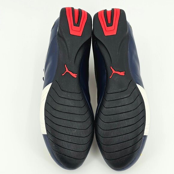 Puma- Scuderia Ferrari 10th Anniversary Future Cat Blue Leather Shoes Mens US 12 main image 6